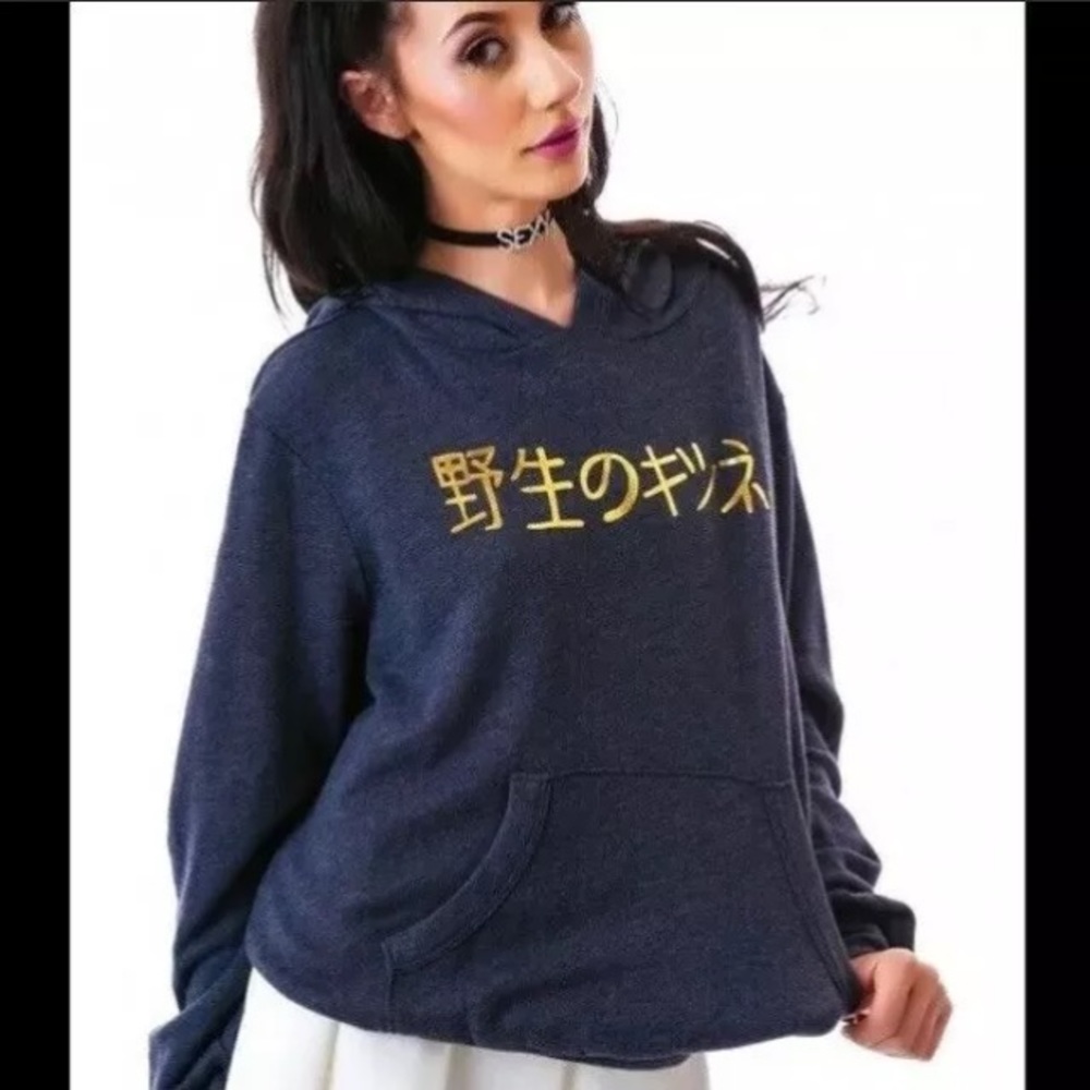 {Wildfox} Small Translation Malibu Hoodie